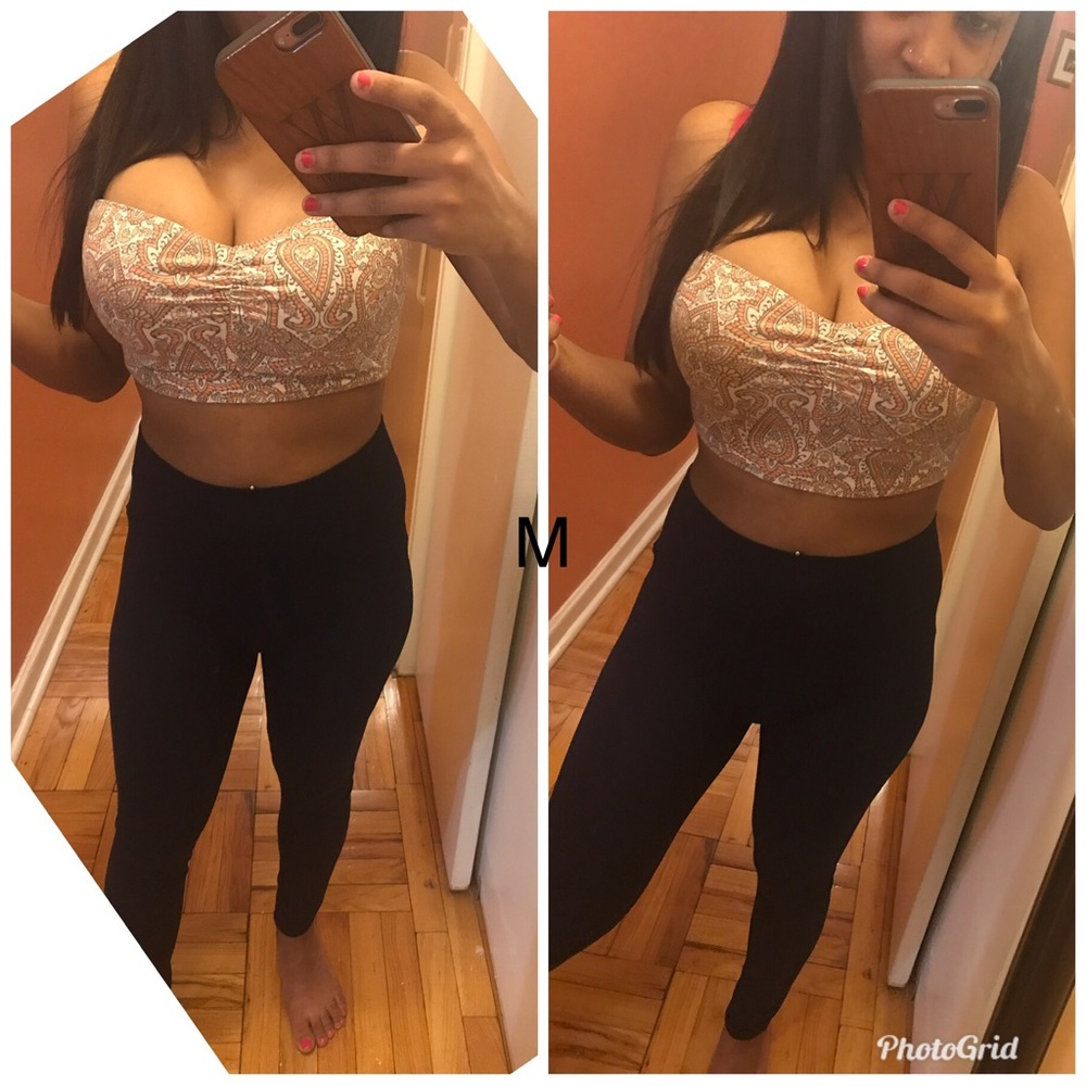 Cropped tube top